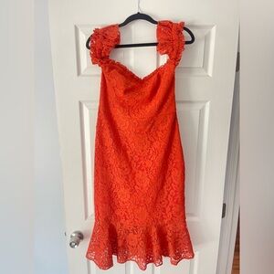 Laundry by Shelli Segal's floral-lace dress